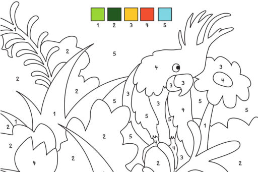 Coloriage numéroté